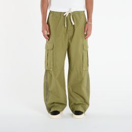 Снимка на Панталони Palm Angels Curved Logo Cargo Pants Army Green/ Dark Green L