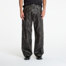 Снимка на Панталони Palm Angels Curved Logo Coated Pants Dark Grey/ Black XXL