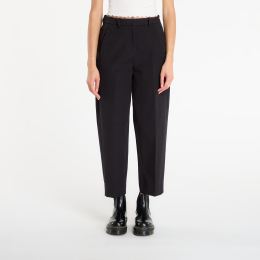 Снимка на Панталони Tommy Hilfiger Barrel Leg Gabardine Trousers Black W36