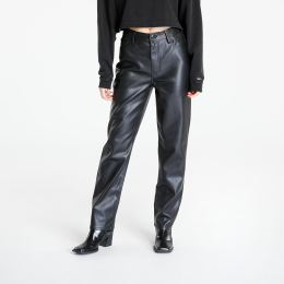 Снимка на Панталони Tommy Jeans Julie Pleather Pants Black W27/L30