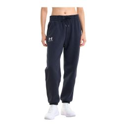 Снимка на Панталони Under Armour Icon Fleece Jogger Black/ White XL