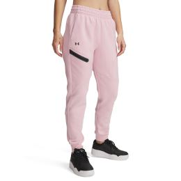 Снимка на Панталони Under Armour Unstoppable Fleece Jogger Prime Pink/ Black L