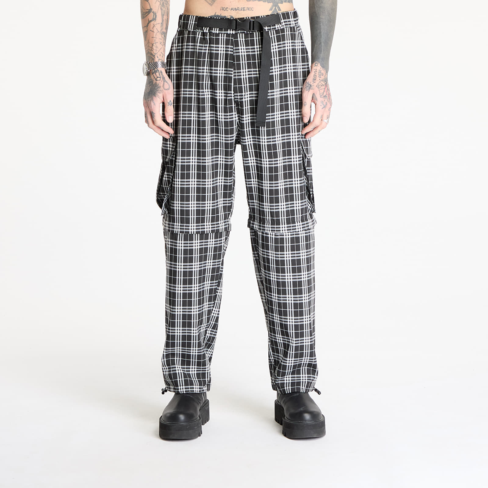 Снимка на Панталони Wasted Paris M Yard Tartan Hunter Black/ White XL