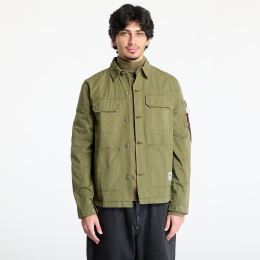 Снимка на Риза Alpha Industries Inc. Color Block Overshirt Dark Olive XL