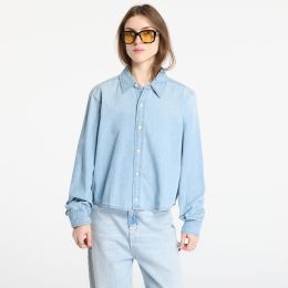 Снимка на Риза Calvin Klein Jeans Cropped Ls Shirt Blue M