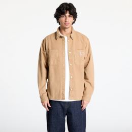 Снимка на Риза Carhartt WIP Conro Shirt Jac UNISEX Peanut Stone Dyed XL