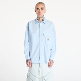 Снимка на Риза Carhartt WIP Longsleeve Irwin Shirt UNISEX Air Sky XL