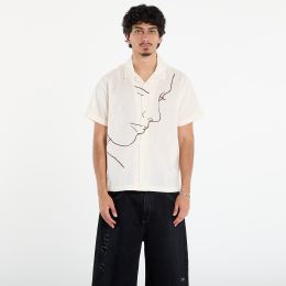 Снимка на Риза OBEY Frances Woven Shirt Unbleached Multi S