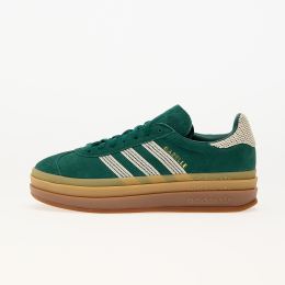 Снимка на Сникърси adidas Gazelle Bold W Collegiate Green/ Wonder White/ Gold Metallic EUR 41 1/3