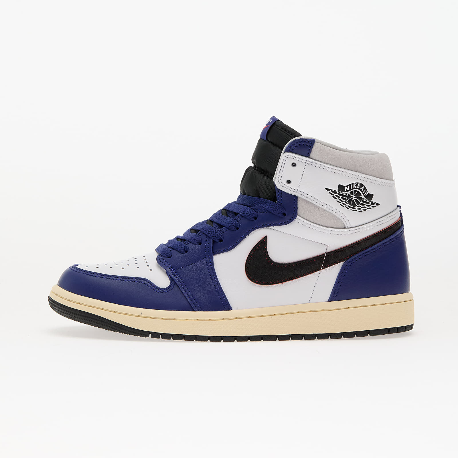 Снимка на "Сникърси Air Jordan 1 High Og ""Rare Air"" White/ Black-Neutral Grey-Deep Royal Blue EUR 40"