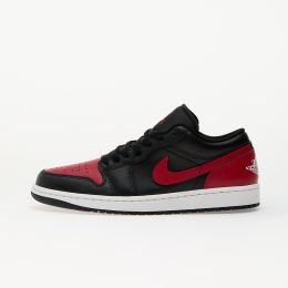 Снимка на Сникърси Air Jordan 1 Low Black/ Varsity Red-Summit White EUR 40.5
