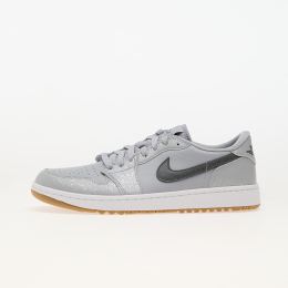 Снимка на Сникърси Air Jordan 1 Low Golf Wolf Grey/ Iron Grey-White-Gum Med Brown EUR 45.5
