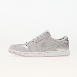Снимка на "Сникърси Air Jordan 1 Low OG ""Silver"" Neutral Grey/ Metallic Silver-White EUR 40.5"