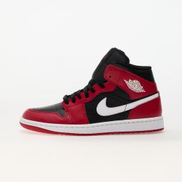 Снимка на Сникърси Air Jordan 1 Mid Black/ White-Gym Red EUR 44.5