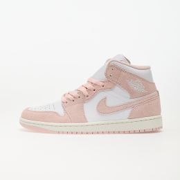 Снимка на Сникърси Air Jordan 1 Mid SE White/ Legend Pink-Sail EUR 42.5