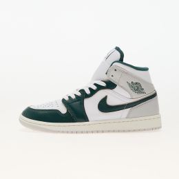 Снимка на Сникърси Air Jordan 1 Mid SE White/ Oxidized Green-Sail-Neutral Grey EUR 42.5
