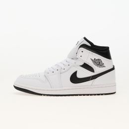 Снимка на Сникърси Air Jordan 1 Mid White/ Black-White-Black EUR 42.5