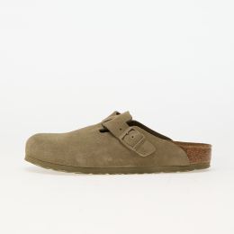 Снимка на Сникърси Birkenstock Boston Leather Velvet Faded Khaki EUR 45