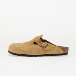 Снимка на Сникърси Birkenstock Boston Suede Leather Latte Cream EUR 44