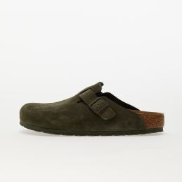 Снимка на Сникърси Birkenstock Boston Velvet Leather Thyme EUR 42