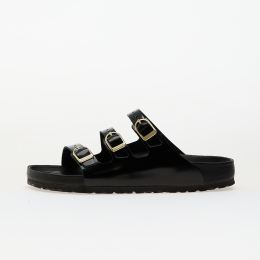 Снимка на Сникърси Birkenstock Florida Fresh Natural Leather Patent High-Shine Black EUR 39
