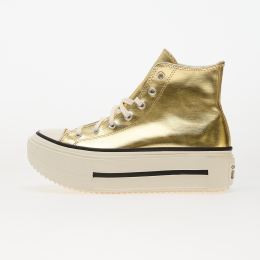 Снимка на Сникърси Converse Chuck Taylor All Star Lift Double Stack Metallic Gold/ Egret/ Black EUR 40