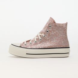 Снимка на Сникърси Converse Chuck Taylor All Star Lift Platform Glitter Dusty Cinder/ Egret/ Black EUR 41.5