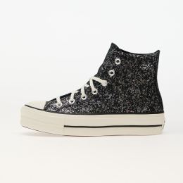 Снимка на Сникърси Converse Chuck Taylor All Star Lift Platform Glitter Into The Void/ Egret/ Black EUR 41.5