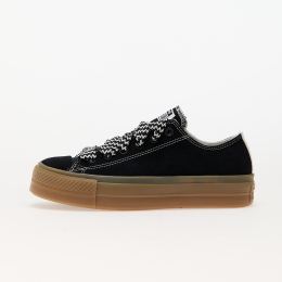 Снимка на Сникърси Converse Chuck Taylor All Star Lift Platform Suede Black/ Egret/ Light Brown EUR 38