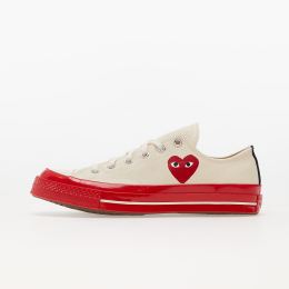 Снимка на Сникърси Converse x Comme des Garçons PLAY Chuck Taylor 70 Low Top Red Sole White EUR 42.5
