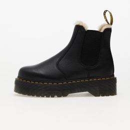 Снимка на Сникърси Dr. Martens 2976 Quad Fur Lined Platform Chelsea Boots Black Pisa EUR 41