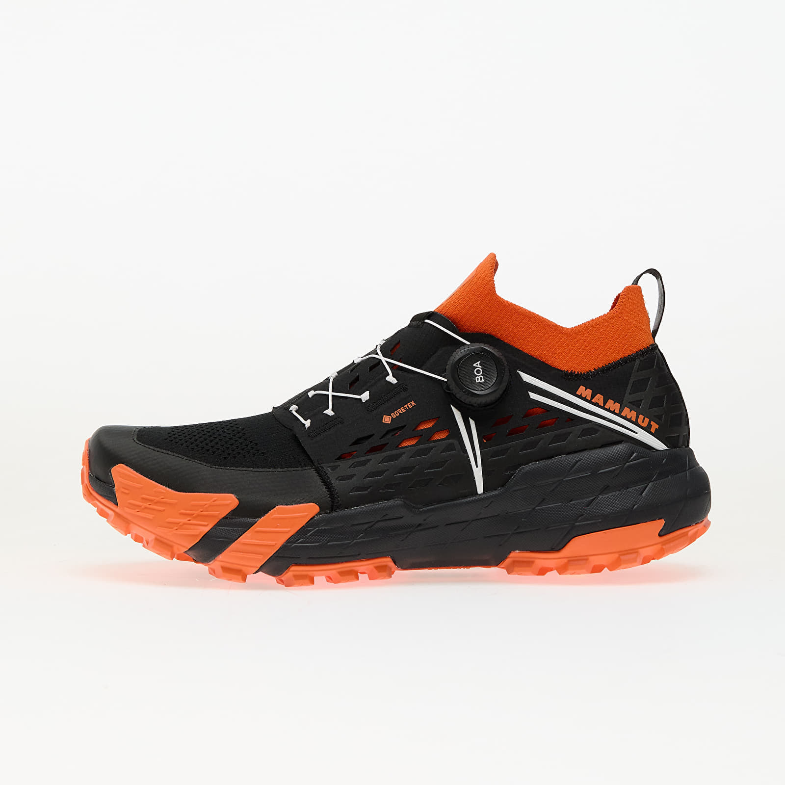 Снимка на Сникърси Mammut Aenergy TR BOA® Mid GTX Men Black-Dark Tangerine EUR 41 1/3