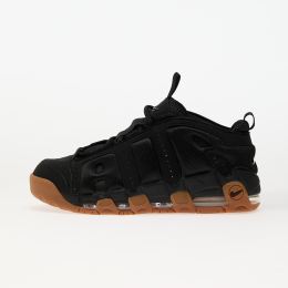 Снимка на Сникърси Nike Air More Uptempo Low Black/ Black-Gum Med Brown EUR 49.5