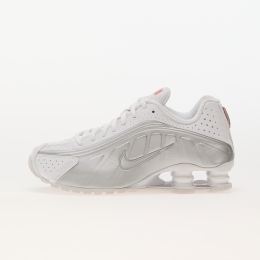 Снимка на Сникърси Nike W Shox R4 White/ White-Metallic Silver-Max Orange EUR 40.5