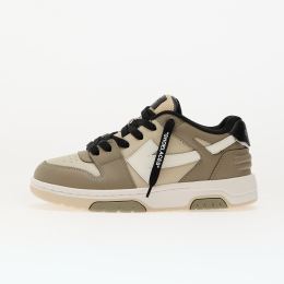 Снимка на Сникърси Off-White Kids Out Of Office Olive Green Light Brown EUR 35