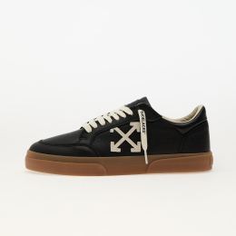 Снимка на Сникърси Off-White New Low Vulcanized Leather Black Ivory EUR 45