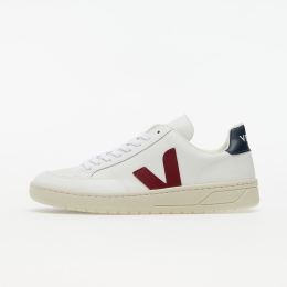 Снимка на Сникърси Veja V-12 Leather White Marsala Nautico EUR 43
