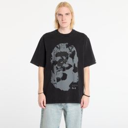 Снимка на Тениска A BATHING APE Ape Head Heavy Washed Relaxed Fit Tee Black S