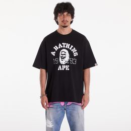 Снимка на Тениска A BATHING APE Og Ape Head College Relaxed Fit Tee Black S