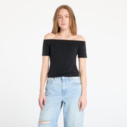 Снимка на Тениска adidas Adicolor Bandeau Short Sleeve T-Shirt Black XS