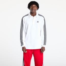 Снимка на Тениска adidas Adicolor Rugby Polo Shirt White XL