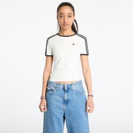 Снимка на Тениска adidas Originals 3 Stripes Cali Tee Off White M