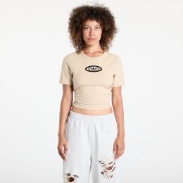 Снимка на Тениска adidas Originals Campus 2000 Back Cut Out Rib T-Shirt Stone Khaki XS