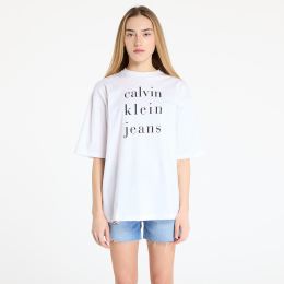 Снимка на Тениска Calvin Klein Jeans Short Sleeve Logo Tee White L