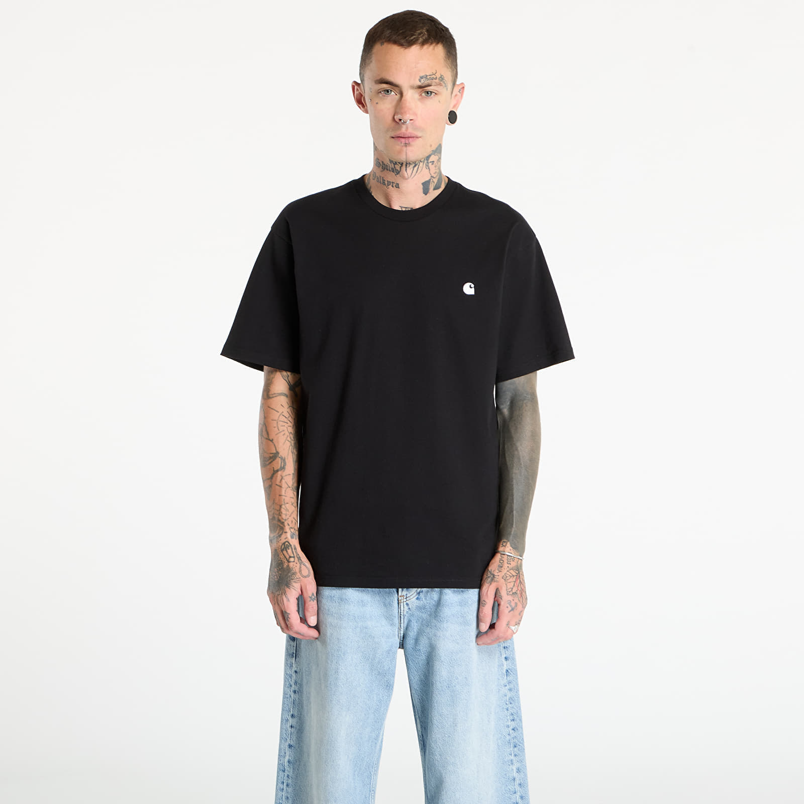 Снимка на Тениска Carhartt WIP S/S Madison T-Shirt UNISEX Black/ Wax XXL