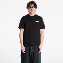 Снимка на Тениска Carhartt WIP University Script Short Sleeve T-Shirt UNISEX Black/ White XL