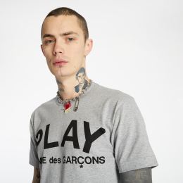 Снимка на Тениска Comme des Garcons PLAY Tee Grey L