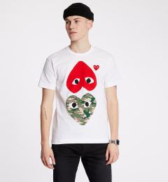 Снимка на Тениска Comme des Garçons PLAY Tee White S