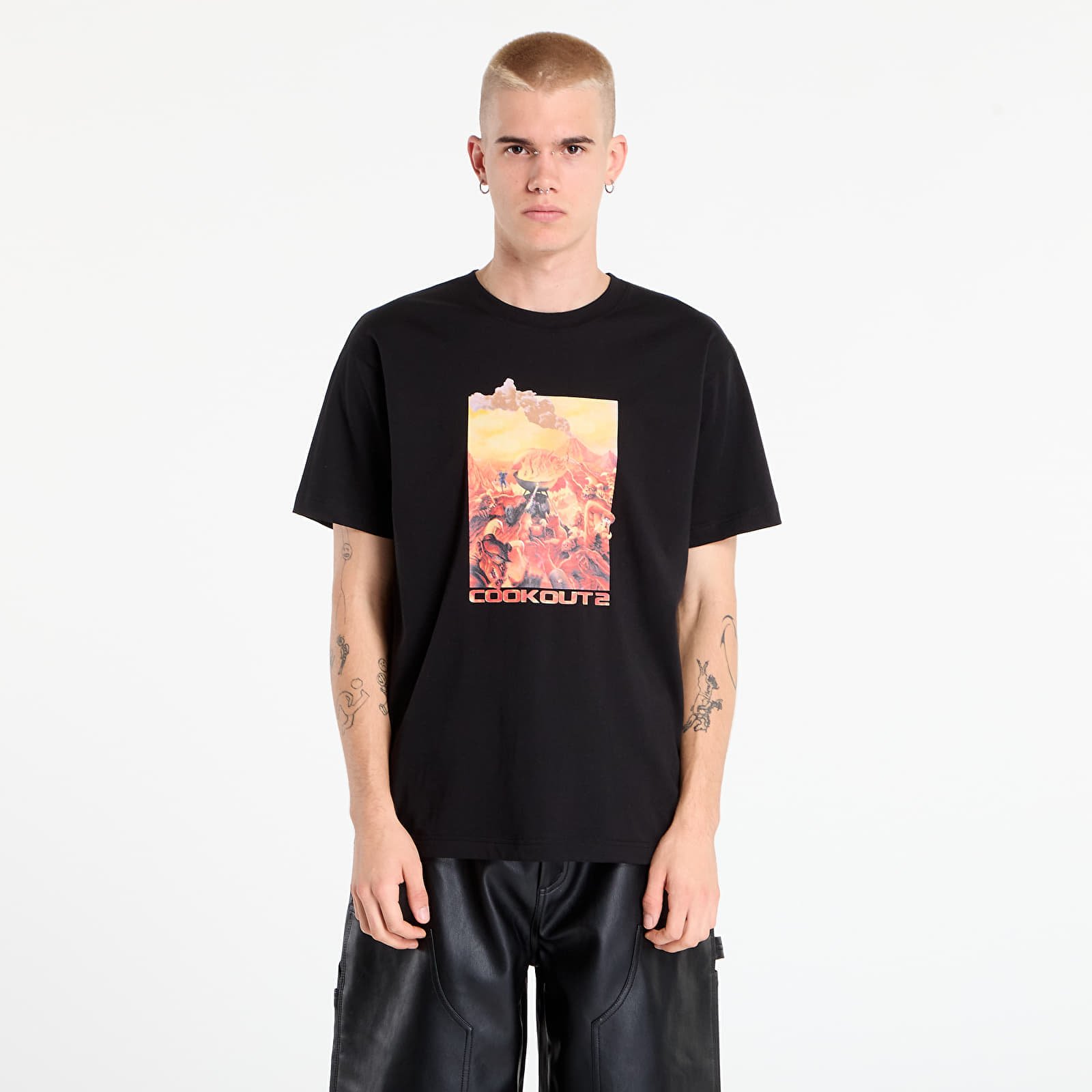 Снимка на Тениска DIME Cook Out 2 T-Shirt UNISEX Black XL