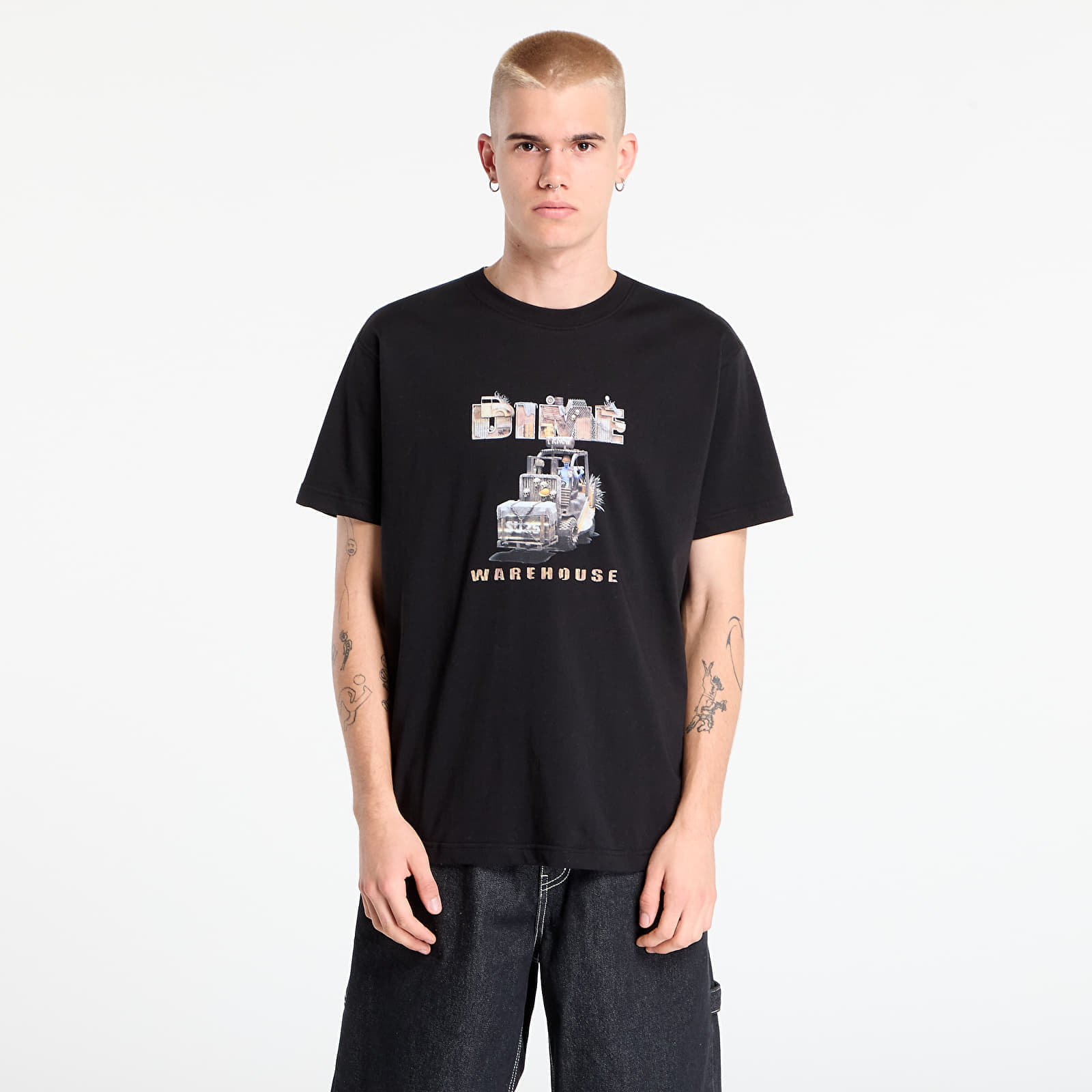 Снимка на Тениска DIME Mad Bry T-Shirt UNISEX Black XL